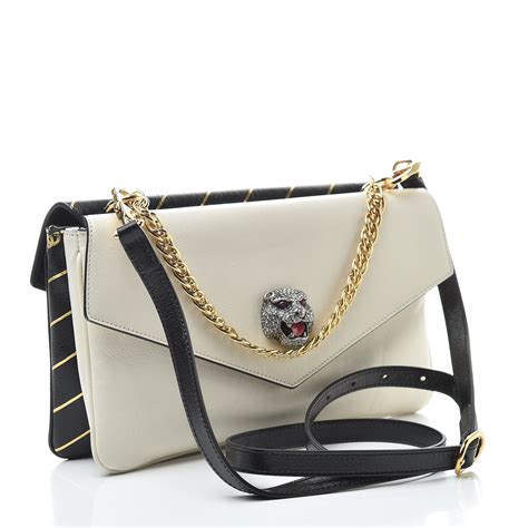 black and white gucci purse|white vintage Gucci handbags.